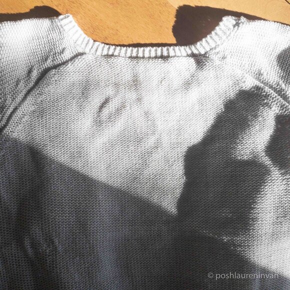 The White Company 100% Linen Striped Sweater – US Size 6 - Picture 11 of 11